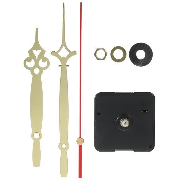 FOLOYORI Silent Clock Mechanism Clock Movement Acrylic 1 Set 16 Inch