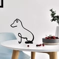 thumbnail image 3 of Escultura Artística, Estatua de Diseño Simple, Estatuil de Perros Y Gatos, Decoración Geométrica de para El Hogar, Regalos, , El 11,6x10,2cm El 116x102cm perfecl Estatuilla de animales, 3 of 7