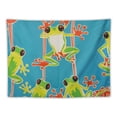 thumbnail image 5 of Orinice Frog Pattern Tapestry Wall Hanging Unique Style Graphic Tapestries Home Wall Decor Art for Living Room Bedroom Apartment Farmhouse Dorm Decorations 60x50inch, 5 of 6