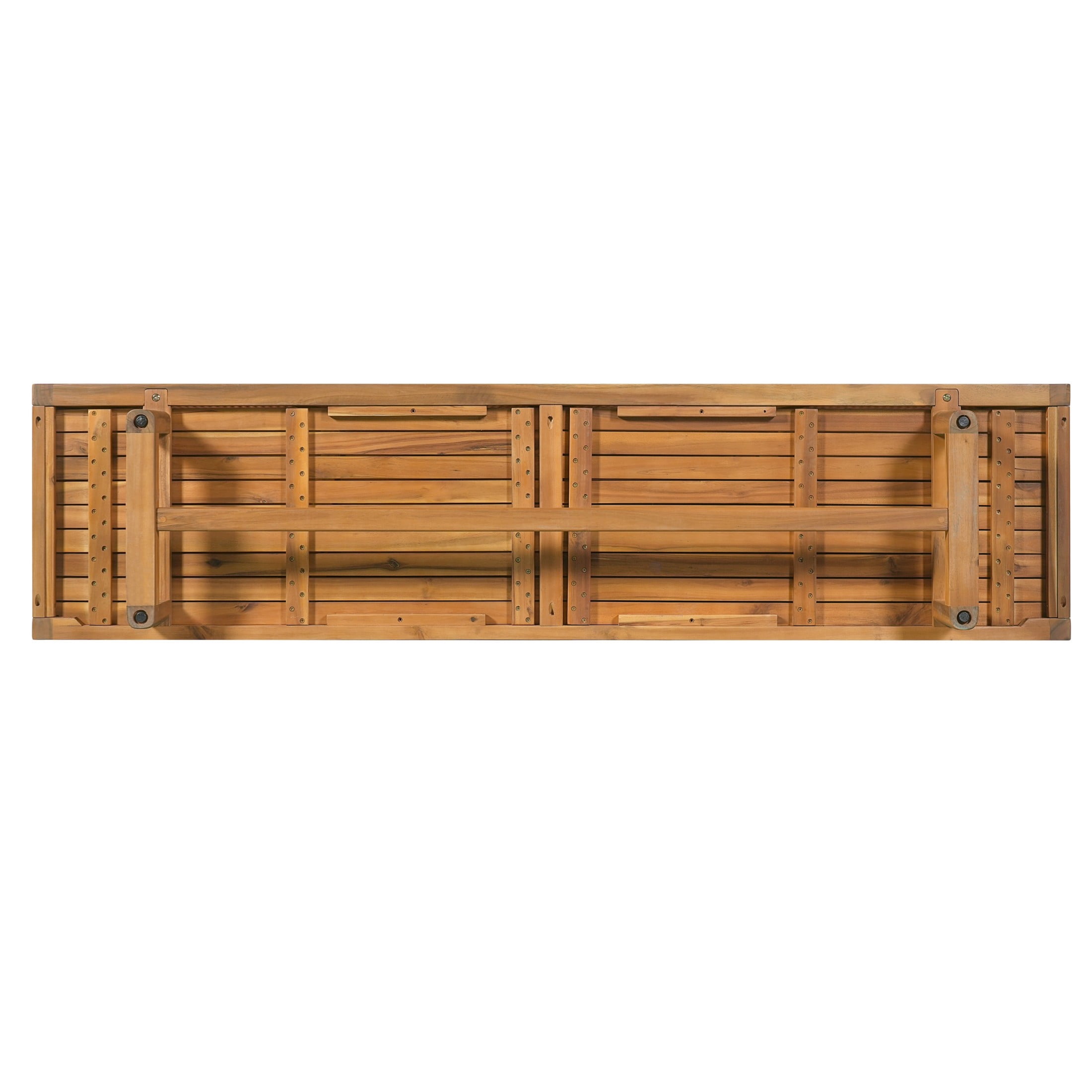 Christopher Knight Home Acacia Wood Outdoor Sideboard Storage Cabinet with Wicker Door, Teak+Yellow