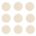 thumbnail image 2 of unbranded  10 Pcs Unfinished Wood Ornaments Sandpaper Discs Drywall Sander, 2 of 8