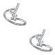 thumbnail image 3 of sweethay Anillo abierto con letras mayúsculas, anillos de compromiso ajustables para interiores y exteriores, fiesta en casa, compras, j 2piezas, 3 of 6