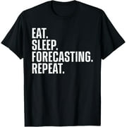 Premium Daily Comfort - Best Weather Forecasting Art For Men Women Cloud Meteorology T-Shirt