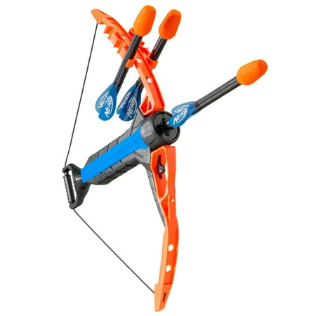 NERF Kids Rip Rocket Toy Bow + Arrow Archery Set - Bow + 3 Arrows Included