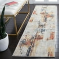thumbnail image 3 of SAFAVIEH Phoenix Avery Abstract Area Rug, Ivory/Grey, 9' x 12', 3 of 9