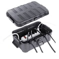 thumbnail image 2 of Extra Large Weatherproof Electrical Box Waterproof Outdoor Extension cord Cover Black, 2 of 3