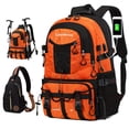thumbnail image 2 of Waterproof Large Capacity Travel Backpack, Multi Functional Mountaineering Bag, Casual Outdoor Camping Hiking Rucksack, 2 of 5