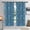 Police and Fire, variant on Police and Megaphone Blue Pattern Blackout Curtains,Triple Weaved Fabric,Thermal Insulated,Room Darkening,Grommet Top,2 Panels,42x45in(107x114cm)