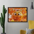 thumbnail image 4 of Diamond Art Kits for Adults, Halloween Cute Cartoon Pumpkin (2)Diamond Painting Kits for Beginners, Frameless Round 5D Full Drill Diamonds Art Pictures Gem Art Crafts Home Decor Gifts, 4 of 8