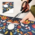 thumbnail image 6 of Yayeee Faucet Mat for Kitchen Sink 14.7" Diatomite Long Splash Guard Pad, Art Flowers, 2 Pack, 6 of 7