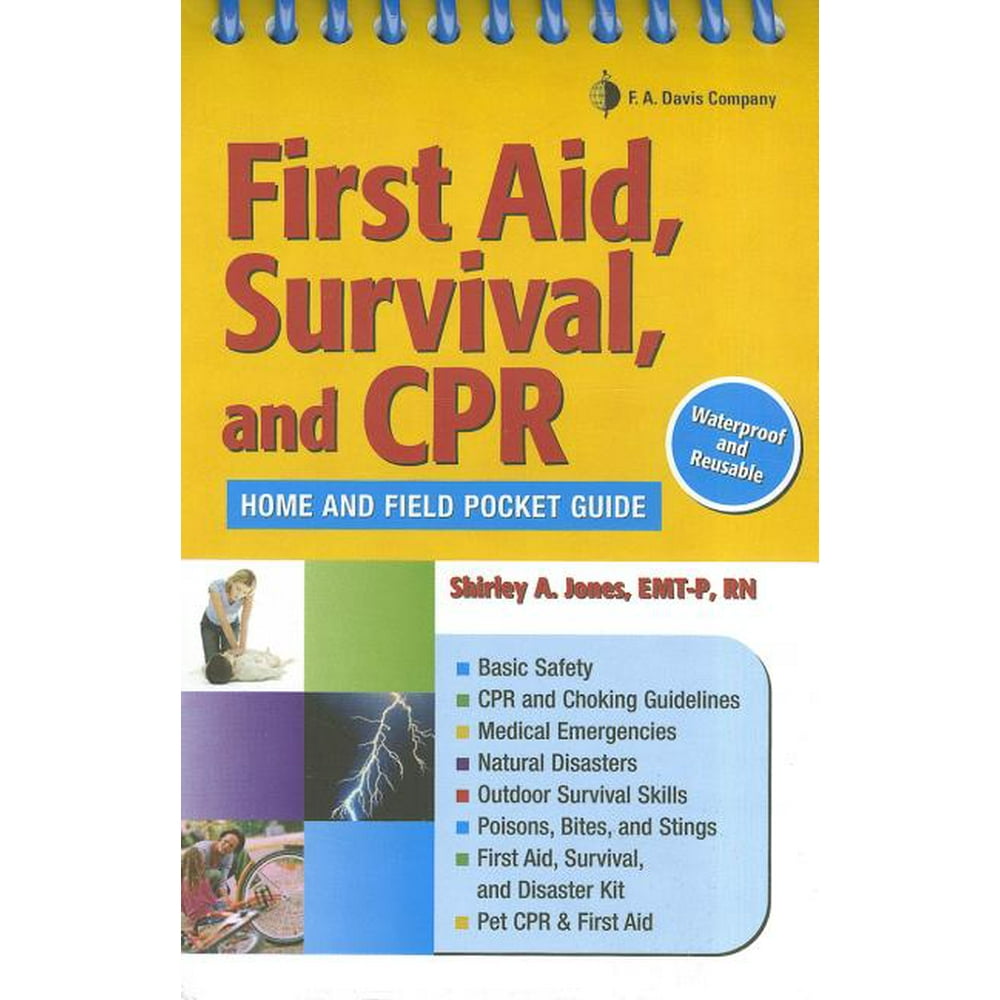 First Aid, Survival, and CPR Home and Field Pocket Guide (Paperback