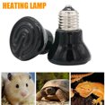 thumbnail image 2 of CAROOTU 25/50/100W Infrared Emitter Heating Lamp For Reptile Bulbs Brooder Pet Light with E27 Light Head, 2 of 7