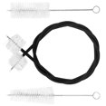 thumbnail image 3 of 3pcs Trumpet Cleaning Care Kit Small Cleaning Set Including Rope Brush Mouthpiece Brush Valve Brush, 3 of 3