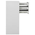thumbnail image 3 of vidaXL Office Cabinet Light Grey 90x40x102 cm Steel, 3 of 5