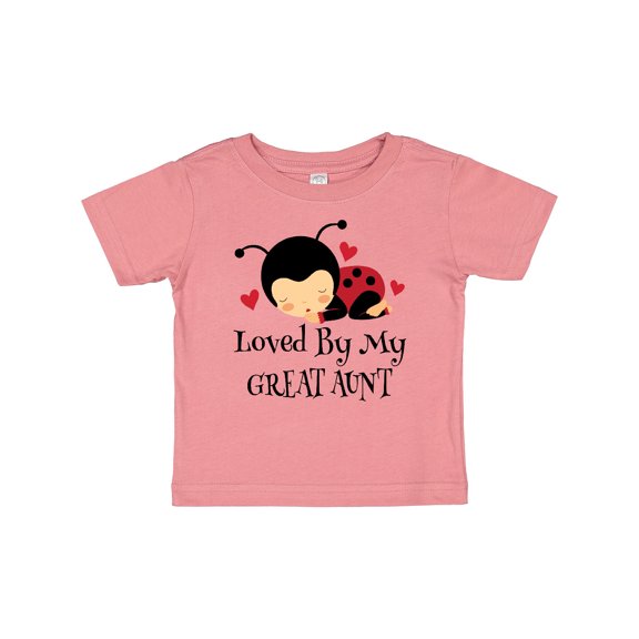 Inktastic Loved by My Great Aunt Boys or Girls Baby T-Shirt