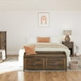 thumbnail image 2 of Farmington Entryway Storage Bench, Rustic, 2 of 8