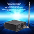 thumbnail image 4 of Receptor de Radio ATS 20+, Fácil de Leer, Digital, de Banda Mundial, Profesional, Ligero, para el Hogar y para Acampar Al Aire Libre., 4 of 6
