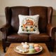thumbnail image 4 of Uuiauoio One-sided Bunny Pillow Covers 18x18 Inch, Rabbit Pillows Covers, Floral Butterfly Throw Pillow Cover for Living Room Home Sofa Bedroom Decor, for Women Mom Friend, 4 of 6