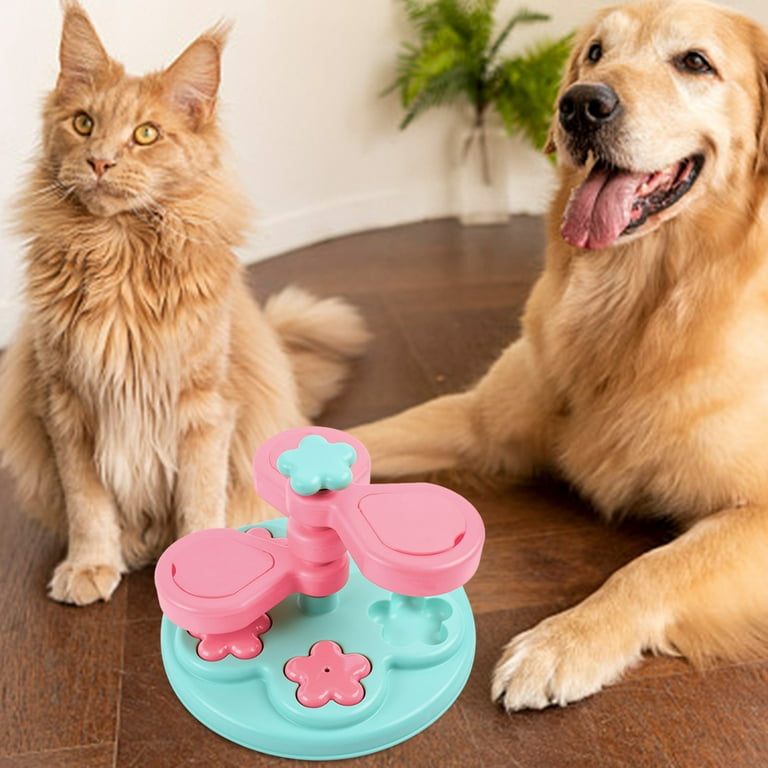 Pet Puzzle Toy Slow Feeder Bowl For Dog & Cat, Interactive Dog Toy