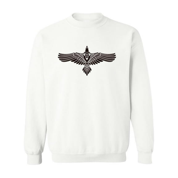 The Raven Of Odin. Sweatshirt Men -Image by Shutterstock, Male Medium