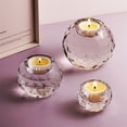 thumbnail image 5 of Candelabro de cristal Simple moderno pequeño candelabro decorativo decoración de mesa, 5 of 5