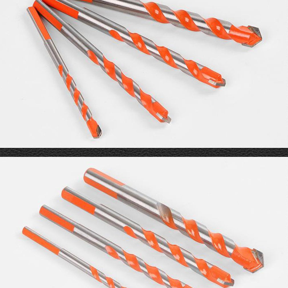 silver Parts New Details about   Accessories Drill Bits For Tile Glass Multifunctional Orange 