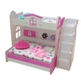 thumbnail image 3 of Cama tipo loft, 1:12 casa de de en miniatura, decoración de muebles, con escalera, de dormitorio para niños, juguete, 3 of 8