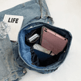 thumbnail image 6 of Farcauo Denim Purse for Women Jean Shoulder Bag Trendy Denim Crossbody Bags Light Blue Tote Bag, 6 of 7