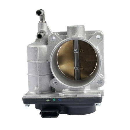 NEWZQ Throttle Body 16119-1KC0A Fits Select: 2011-2017 Nissan Juke Sport Utility 1.6L L4 Silver 1Pc