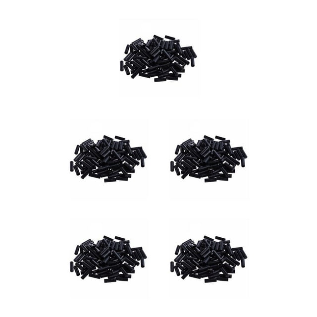 Naiovety 100 piezas, 4mm, tapa de Cable de freno para bicicletas, desviador de bicicleta, carcasa de Cable de cambio, Protector de virola de Type2 NO2