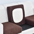 thumbnail image 4 of Housse de Coussin Extensible pour Fauteuil, Adaptée pour Canapé, Housse de Siège en Polaire de Maïs, 4 of 5