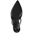 thumbnail image 6 of Journee Womens Lunna Mules Mid Stiletto Pointed Toe Evening Pumps, Widths Available, 6 of 10