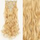 thumbnail image 1 of Typpkmm 7 Unids/Set 16 Clips ExtensióN De Cabello Negro Largo Liso Pelo Natural Ombre Peluca Fibra Resistente Al Calor Para Peinado De Mujer, 1 of 7