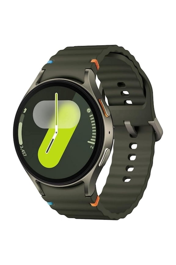 Pre-Owned Samsung, Galaxy Watch 7, 44mm Bluetooth + Cellular Smart Watch, Green Aluminum Case with Green Sport Band, Android, Wear OS, 1