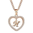 thumbnail image 2 of Collar para mujer, joyería para mujer, joyería de moda para mujer, regalo para mujer, cadena con colgante de 26 letras en inglés, collar con alfabeto, 2 of 2