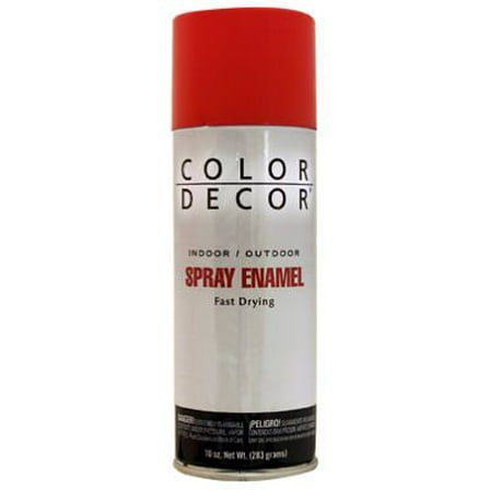 Spray Paint, Interior/exterior, Red Gloss, 10 oz. Aerosol, True Value, CDS19-AER