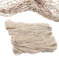 thumbnail image 2 of Hemp Rope net Children's Safety Net Decorative Net Fishing Net Decor Climbing Net Hemp Rope Safety Net Children Anti-Fall Net Retro Wall Decoration,100*200CM, 2 of 6
