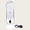 White, variant on Table Tower Fan USB Portable Electric Fan with 5 Speeds, Outdoor & Desk Cooling Brushless Motor for Car Home Office (White)