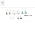 thumbnail image 3 of NOVICA Gemstone earrings, 'Gem Trends' (set of 5), 3 of 8