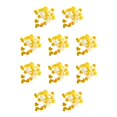 thumbnail image 3 of Guirnaldas de papel Matsuzay Confeti comprimido Adorno de boda Celebración Aniversario Amarillo 10Conjunto, 3 of 6