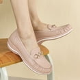thumbnail image 4 of Mostsola Loafers for Women Trendy Chain Slip on Penny Loafers Comfortable Dressy Walking Shoes, 4 of 9