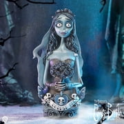 Corpse Bride Emily Bust, 11.5 Tall Hand-Painted Resin Collectible Figurine, Officially Licensed by Nemesis Now