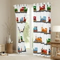 thumbnail image 3 of Castle Fairy Colorful Train Black Out Curtains for Boys Teens Men,Steam Engine Curtains Pack Of 2 (42X63 Each),Railway Railroad Bedroom Curtains,Luxury Bedroom Decor, 3 of 6