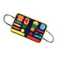 thumbnail image 4 of Tablero sensorial Montessori, juguetes de tablero con hebillas de fieltro, juguetes de tablero con hebillas, juguetes de aprendizaje para atar zapatos, diseñados para el futuro, 4 of 14