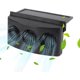 thumbnail image 4 of Ventilador de coche con energía solar Sistema de refrigeración automático Ventilador de coche Radiador de refrigeración Ahorro de energía Ventilador de coche Refrigerador - Blanco, 4 of 5