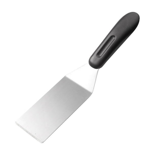 Pala para cortar carne Teppanyaki | Pala para freír frutas, acero inoxidable, cocina versátil, diseño moderno, chefs caseros, parrilla interior, preparación de brochetas, herramienta de