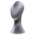 thumbnail image 4 of Xuanheng Mannequin Head Model Portable Hat Rack Wig Display Head for Wig Necklace Cap Style A, 4 of 8