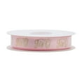 thumbnail image 2 of LaRibbons 5/8" It's A Girl Grosgrain Ribbon Pink/Gold, 2 of 7