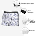 thumbnail image 6 of Bingfone Floral Butterfly Men's Underwear - Casual Stretch Boxer Briefs-X-Large, 6 of 7