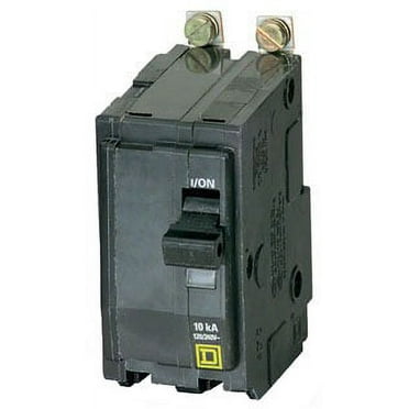 Square D Circuit Breaker,40A,Bolt On,120/240V,2P QOB240